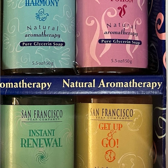 San Francisco Soap Co Natural Aromatherapy Pure Glycerin 8 Bars Soap Gift Set - Picture 4 of 6